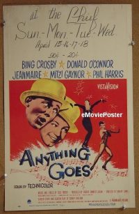 #242 ANYTHING GOES WC '56 Bing Crosby 