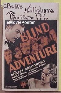#079 BLIND ADVENTURE WC '33 Armstrong, Mack 