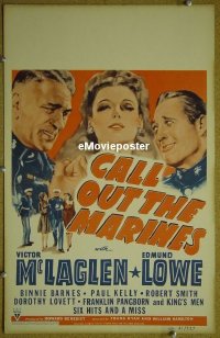 #3144 CALL OUT THE MARINES WC41 McLaglen,Lowe 