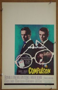 #271 COMPULSION WC 59 Orson Welles, Stockwell 