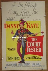 #4783 COURT JESTER WC '55 Danny Kaye, Rathbone