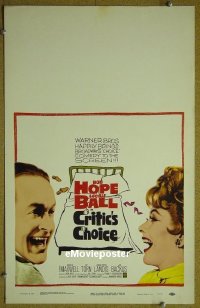 #3155 CRITIC'S CHOICE WC '63 Bob Hope, Lucy 