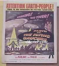 #009 EARTH VS THE FLYING SAUCERS WC '56 