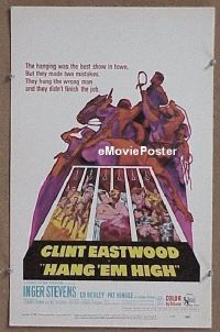 #4819 HANG 'EM HIGH WC '68 Clint Eastwood
