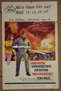 #307 HELLFIGHTERS WC '69 John Wayne, Ross 