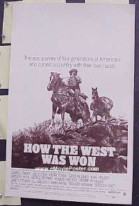 #312 HOW THE WEST WAS WON WC R70 Peck 