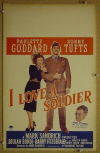 #3225 I LOVE A SOLDIER WC '44 Goddard, Tufts 