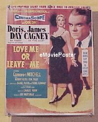 #363 LOVE ME OR LEAVE ME WC '55 Day, Cagney 