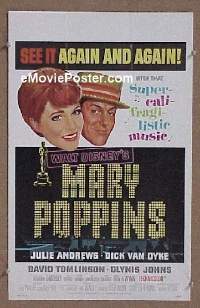 #370 MARY POPPINS WC '64 Julie Andrews,Disney 