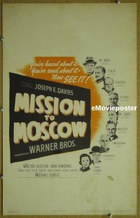 #3271 MISSION TO MOSCOW WC '43 Huston 
