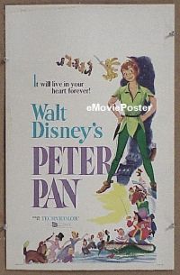 #402 PETER PAN WC R58 Walt Disney classic 