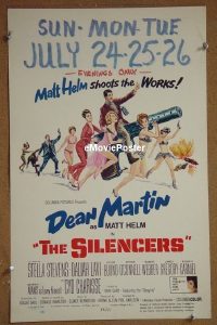 #390 SILENCERS WC '66 Dean Martin, Stevens 