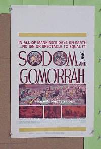 #4928 SODOM & GOMORRAH WC '63 Stewart Granger