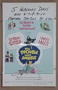 #456 TROUBLE WITH ANGELS WC '66 Hayley Mills 