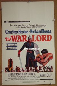 #419 WAR LORD WC '65 Charlton Heston 