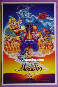 #3058 ALADDIN DS 1sh '92 Walt Disney