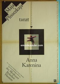 #4652 ANNA KARENINA East German '74 Tolstoy