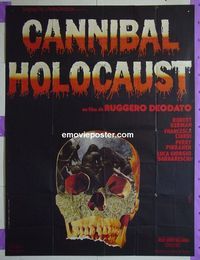 #4685 CANNIBAL HOLOCAUST French 1p '80 Deodato