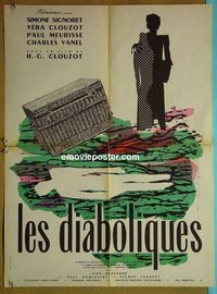 #4673 DIABOLIQUE French R60 Signoret, Clouzot