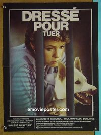 #4666 WHITE DOG small French '82 Fuller, McNichol