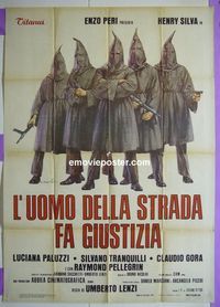 #4633 MANHUNT Italian 1p '75 Umberto Lenzi