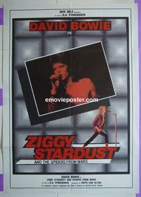 #4641 ZIGGY STARDUST Italian 1p '83 David Bowie