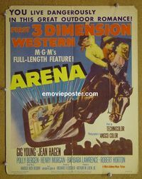 #4745 ARENA WC '53 3-D, Gig Young, rodeo