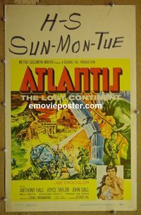 #4747 ATLANTIS THE LOST CONTINENT WC '61 Pal