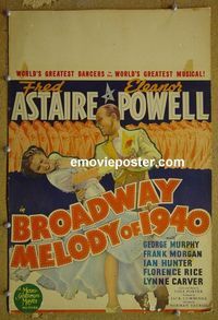 #4761 BROADWAY MELODY OF 1940 WC '40 Astaire