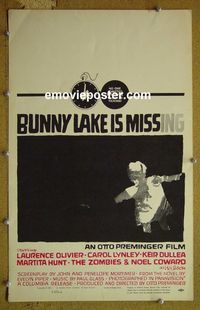 #4765 BUNNY LAKE IS MISSING WC '65 Saul Bass