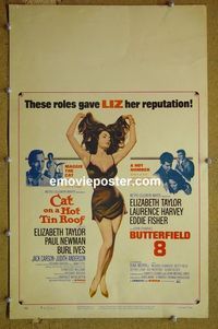 #4772 CAT ON A HOT TIN ROOF/BUTTERFIELD 8 WC '66