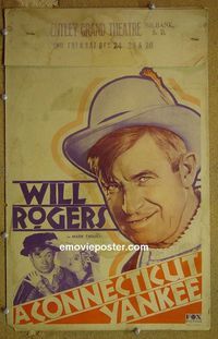 #4780 CONNECTICUT YANKEE WC '31 Will Rogers