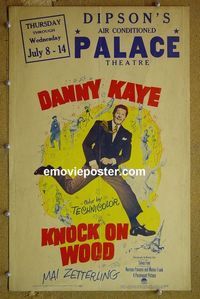 #4846 KNOCK ON WOOD WC '54 Danny Kaye