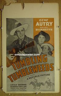 #4956 TUMBLING TUMBLEWEEDS WC R44 Gene Autry