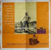 #5005 BALLAD OF CABLE HOGUE six-sheet movie poster '70 Peckinpah