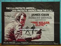 #5050 KILLER ELITE British quad movie poster '75 James Caan