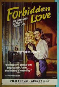 #6062 FORBIDDEN LOVE 1sh '92 lesbian stories!