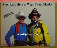 #6038 AMERICA'S HEROES WEAR THEIR MASKS special movie poster