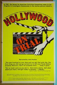 #6054 HOLLYWOOD ON TRIAL special movie poster '76