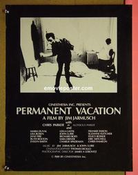 #6021 PERMANENT VACATION special movie poster '80