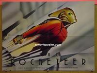 #6033 ROCKETEER special movie poster '91 candy offer