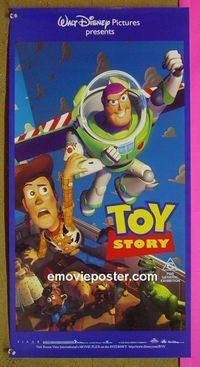#7064 TOY STORY Australian daybill movie poster '95 Disney. Hanks