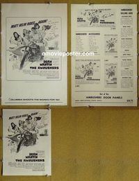 #A056 AMBUSHERS pressbook '67 Dean Martin