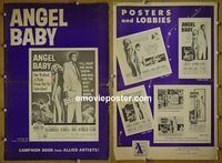 #A059 ANGEL BABY pressbook '61 sexy Salome Jens!