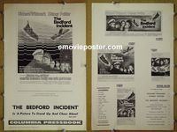 #A091 BEDFORD INCIDENT pressbook '65 Poitier