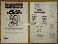#A107 BIG MOUTH pressbook '67 Jerry Lewis