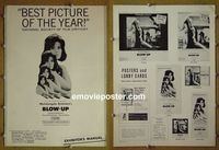 #A129 BLOWUP pressbook '66 Antonioni