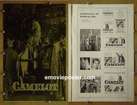 #A149 CAMELOT pressbook '68 Richard Harris, Redgrave