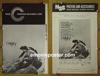 #A166 CHARLY pressbook '68 Cliff Robertson, C. Bloom
