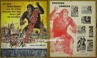 #A459 KONGA pressbook '61 AIP, Reynold Brown art